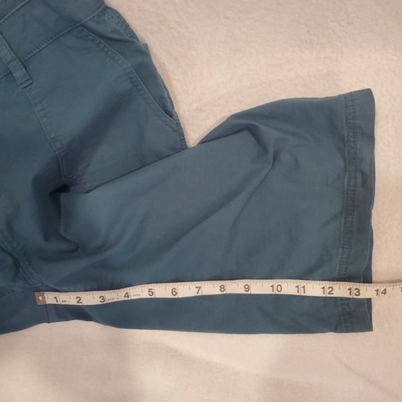 Prana Bermuda Light Blue Hiking Shorts - Picture 6 of 9